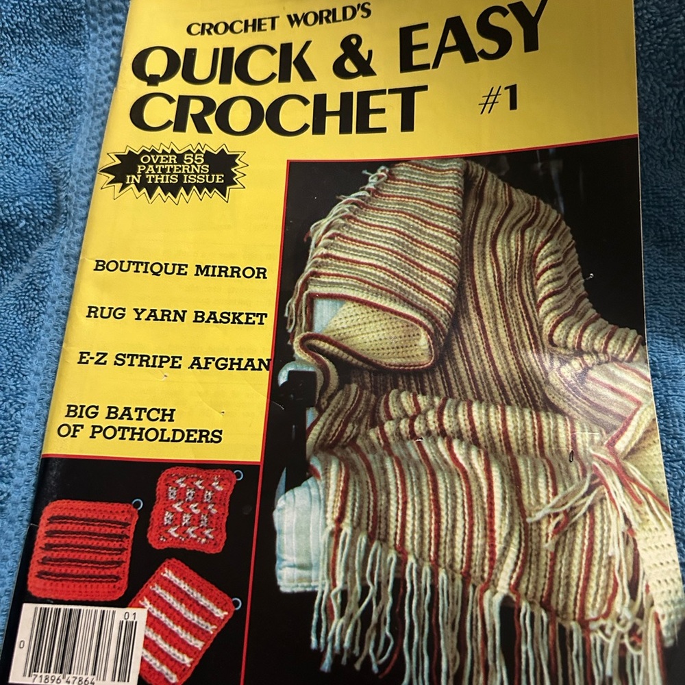 Vintage Crochet World Magazine 1984